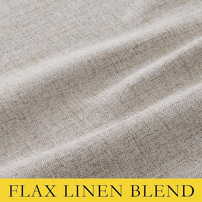 NICETOWN Linen Blackout Curtains - Image 9