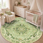 RELEANY Washable Area Rug, Round 5ft, Water Repellent, Pet Friendly, Vintage by RELEANY