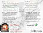 Caffe D'arte Decaf Whole Bean Coffee, 12 Ounce