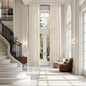 Birch Beige Linen Curtains for Living Room 126 Inches Long Light Filtering Semi by Nanspring