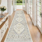 2x10 Runner Rug Non Slip, Washable Hallway Runner Rug, Laundry Room, Soft by Zesthome