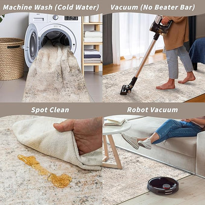 3x6 Non-Slip Washable Kitchen Rug - Image 7