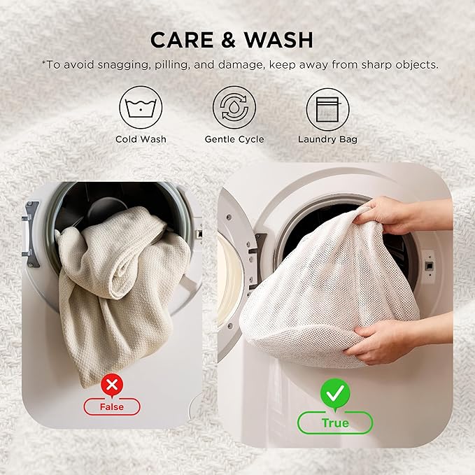 Bedsure GentleSoft 100% Cotton Blanket King Size - Image 8