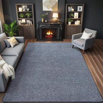 4x6 Area Rugs for Living Room Non Slip Dorm Bedroom Rug, Minimalist Washable - Image 2