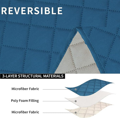 Easy-Going Recliner Sofa Cover, Reversible Couch Cover - Image 5