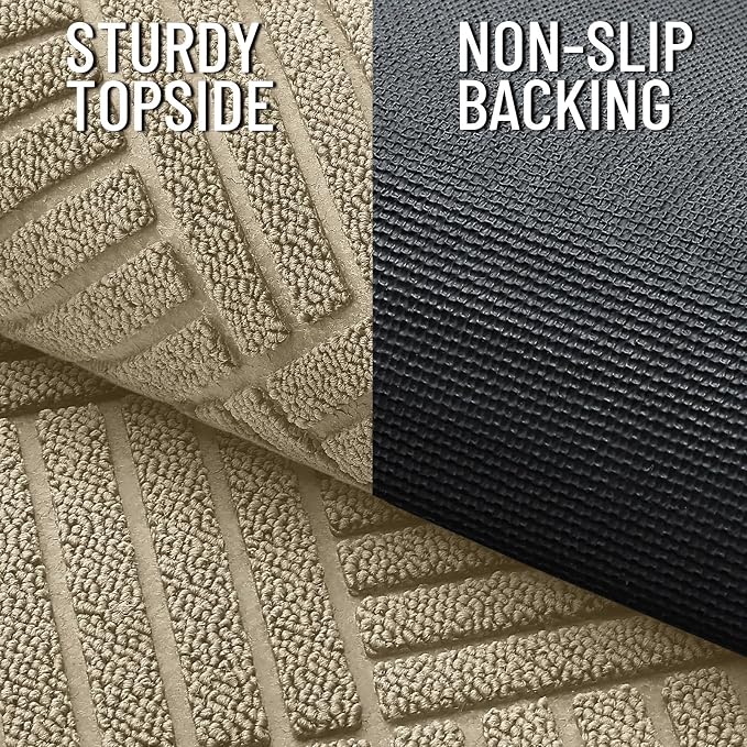 OLANLY Front Door Mat Outside Entrance 71x47, Waterproof Heavy-Duty Doormat | - Image 4