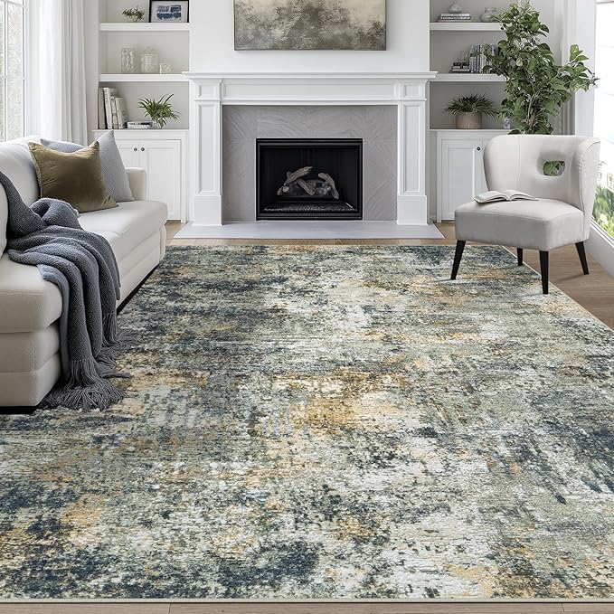 8x10 Area Rugs for Living Room Washable Bedroom Dining Room Multi Color | by Aelenmu