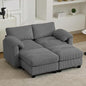 61'' Modular Loveseat Sofa by HATPPTO