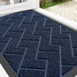 OLANLY Front Door Mat Outside 29.5x17, All-Season Absorbent Rubber Doormat | by OLANLY