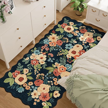 DUKINO 3x6 Hallway Runner Rug, Washable Kitchen Rug Non Slip, Stain Resistant - Image 3