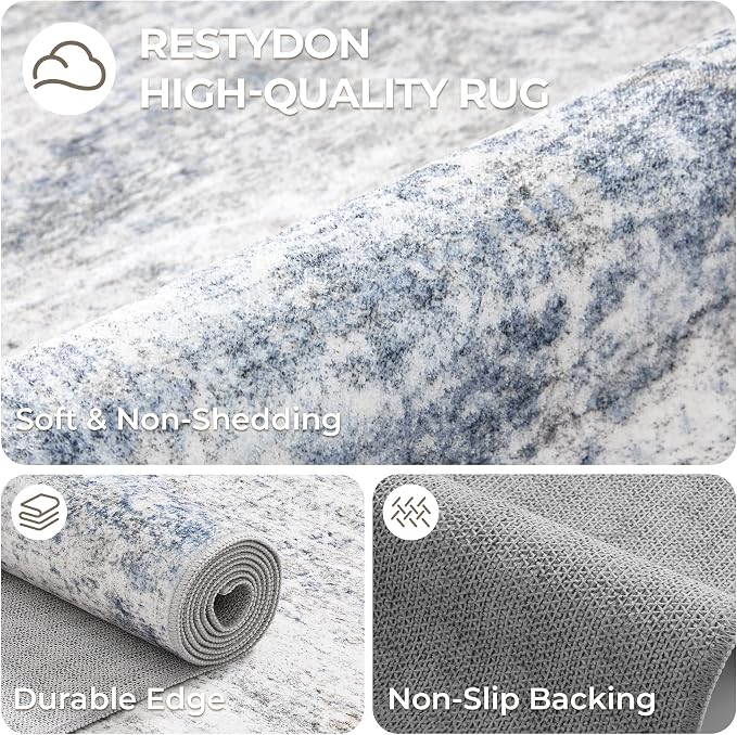 2x12 Runner Rug Non Slip, Washable Hallway Runner Rug, Laundry Room, Soft - Image 7