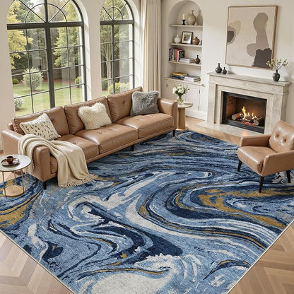 DMOYEST 9x12 Area Rug for Living Room by DMOYEST