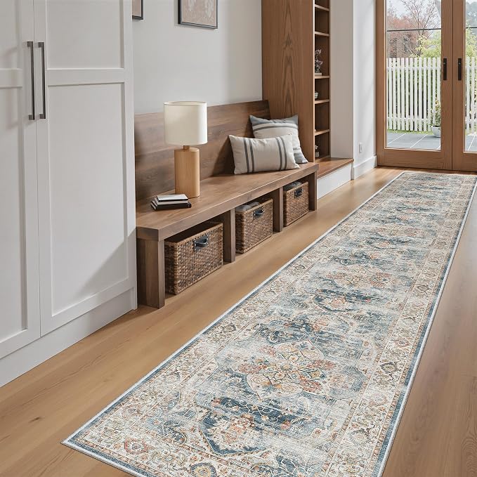 Madane Washable Runner Rugs 2x12 Long - Image 6