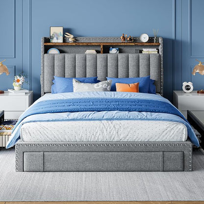 EnHomee Full Size Bed Frame - Image 5