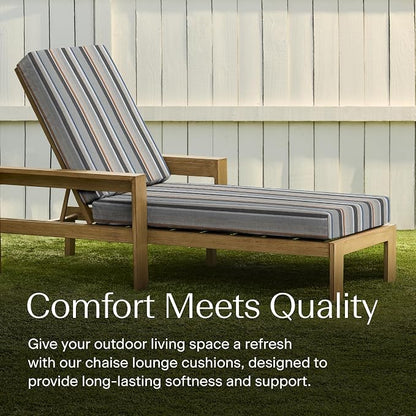 Honeycomb Outdoor Chaise Lounge Cushion - Image 3