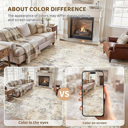 UERMEI 12x15 Area Rug Living Room Rugs - Image 5