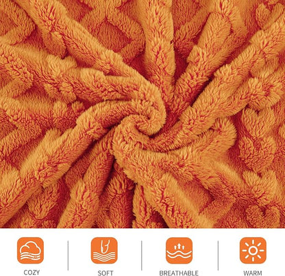 Aganear Fleece Throw Blanket for Couch, Fall Boho Blankets, Warm Gift for Women - Image 9