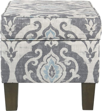 Homepop Home Decor |K7646-A750 | Upholstered Modern Rectangular Storage Ottoman - Image 8