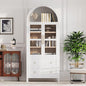 71" Arched Storage Cabinets by Unknown