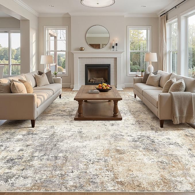 UERMEI 11x14 Area Rug Living Room Rugs - Image 3