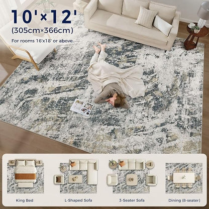 DMOYEST Area Rug Living Room Rugs - Image 5