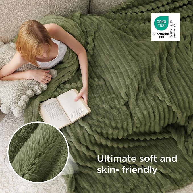 Bedsure Soft Cal King Size Blanket - Image 3