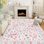 DUKINO 8x10 Area Rugs, Washable Soft Animal Bedroom Rug Non Slip, Low Pile by DUKINO