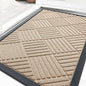 OLANLY Front Door Mat Outside Entrance, Waterproof Heavy-Duty Doormat | 29.5x17 by OLANLY