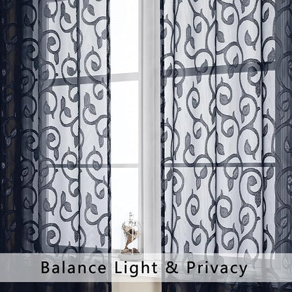 Furman Sheer Curtains 63 inch Length - Image 3