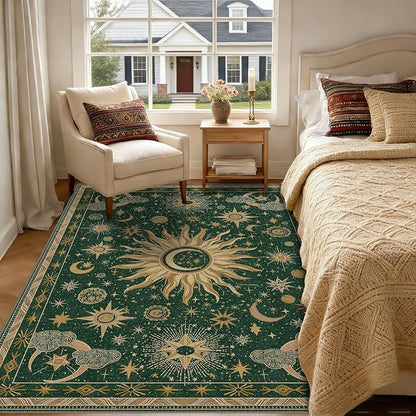 Vacuum-Friendly, 6x9 Washable Area Rug - Image 3