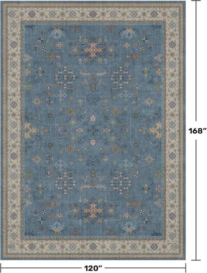Blue Big Rugs for Living Room - Image 2