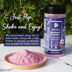 NPG Frezee-Dried Blueberry Powder 7 Oz, Seedless Fine Powder from Wild Wild Blueberries for Smoothies, Baking, Beverages, and Natural Food Coloring, No Sugar Added, Non-GMO