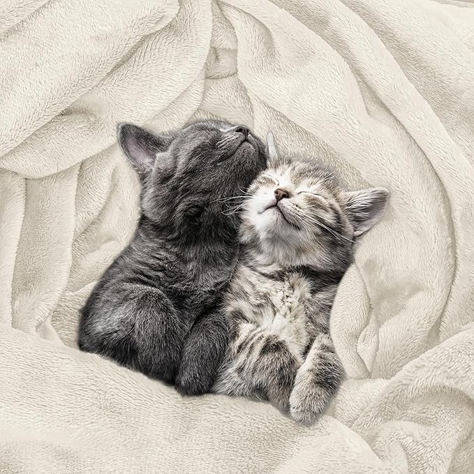 Utopia Bedding Ultra Soft Fleece Bed Blanket Twin Size Linen | Microfiber Plush - Image 4