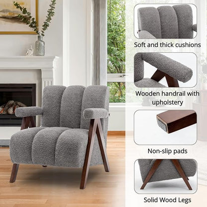 Mid Century Modern Accent Chair - Image 5