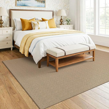 KOZYFLY Washable Area Rug 6x9 ft Rubber Backed Non Slip Rugs - Image 8