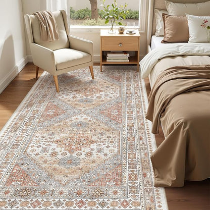 4x8 Rug Non Slip, Washable Hallway Runner Rug, Nursery Room, Soft Runner Rug - Image 3