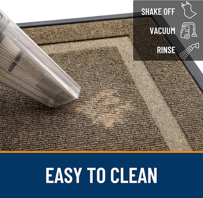 OLANLY Front Door Mat Outside 59x40, All-Season Heavy-Duty Rubber Doormat | - Image 6
