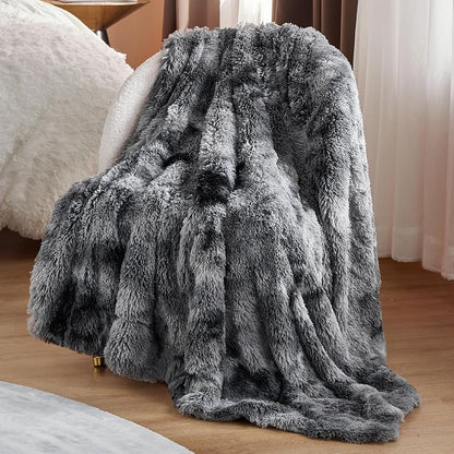 Bedsure GentleSoft Fluffy Fuzzy Faux Fur Throw Blanket - Image 6