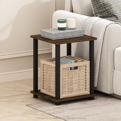 Furinno Simplistic Side Table Set of 2, End Table, Night Stand, Nightstand - Image 2