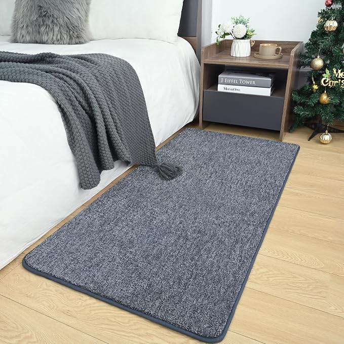 Small Area Rugs for Bedroom, 2×4 Non Slip Runner Rug, Indoor Rug Runner for by AROGANAREARUG