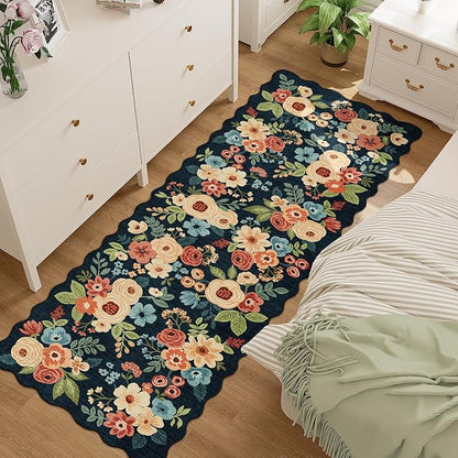 DUKINO 2x10 Runner Rug for Hallway, Washable Kitchen Rugs, Low Pile, Soft - Image 3