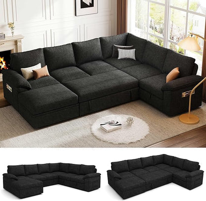 108 Inch Modular Sectional Sofa by Unknown