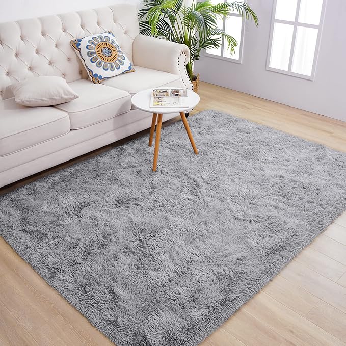 Chicrug Soft Area Rugs for Bedroom Living Room Plush Fluffy Rug 5x8 | Shag - Image 8