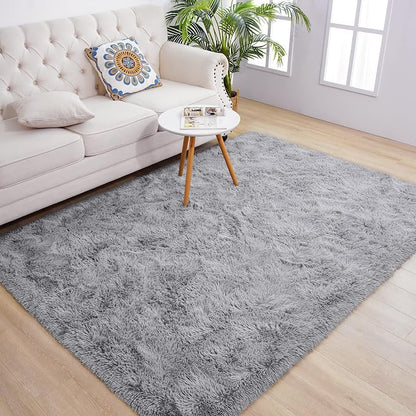 Chicrug Soft Area Rugs for Bedroom Living Room Plush Fluffy Rug 3x5 | Shag - Image 2