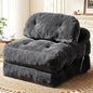 Folding Sofa Bed, Convertible Sleeper Chair by Vellorise