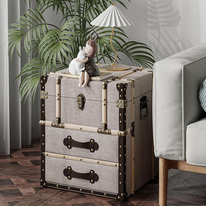 Aoikax Vintage Storage Chest - Image 7