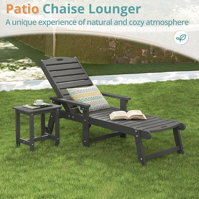 LUE BONA Outdoor Lounge Chair Set - Image 3