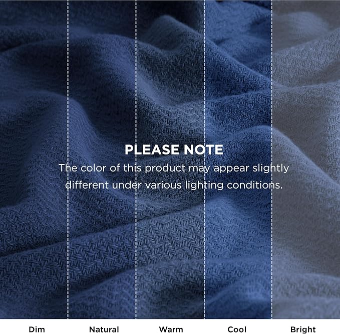Bedsure GentleSoft 100% Cotton Blanket King Size - Image 8