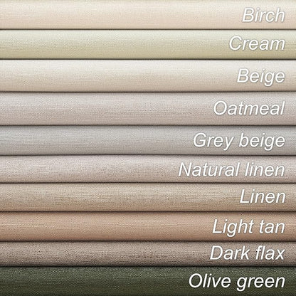 Topfinel Linen Beige Blackout Curtains 84 Inch Long 2 Panels, Linen Blend - Image 8