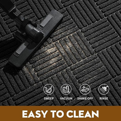 Front Door Mat, Heavy Duty Waterproof Doormat 31.5"x20", Stain Fade Resistant - Image 7